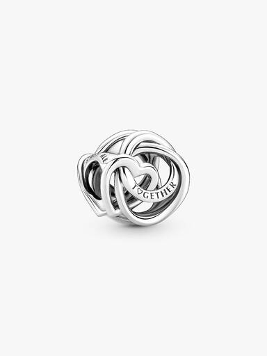 Charm Cœur et Cercles Ma Famille Pour Toujours