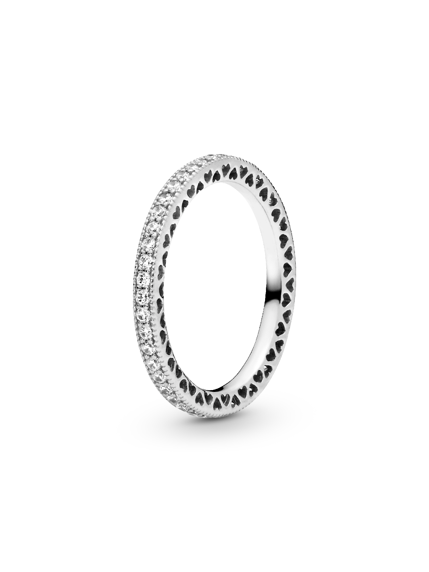 Bague Scintillement & Cœurs