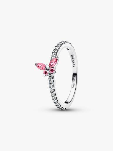 Bague Papillon Scintillante