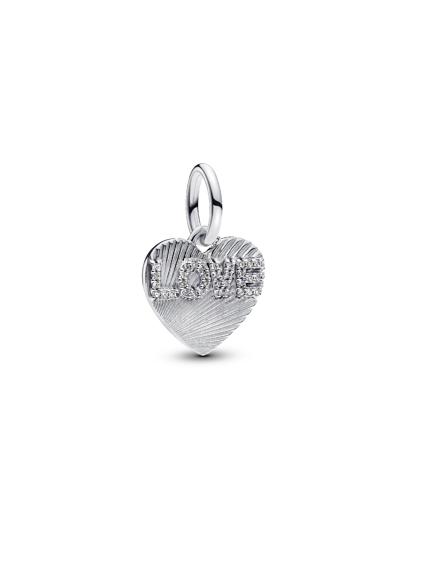 Charm Pendant Cœur d'Amour Gravable