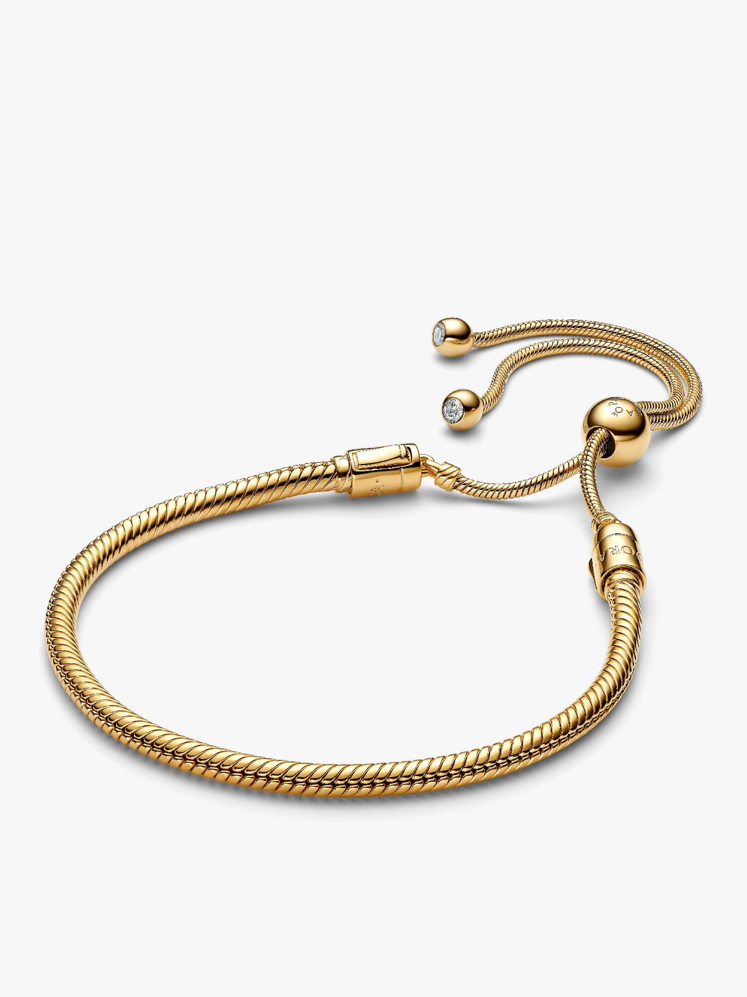 Bracelet Coulissant Maille Serpent