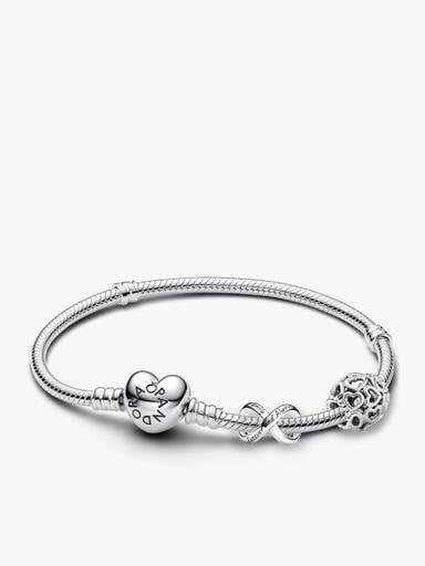 Bracelet Composé Infini Forever & Always et Cœurs