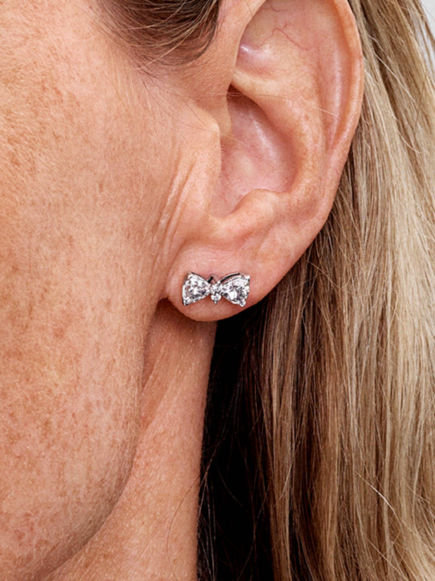 Clous d'Oreilles Nœud Scintillant