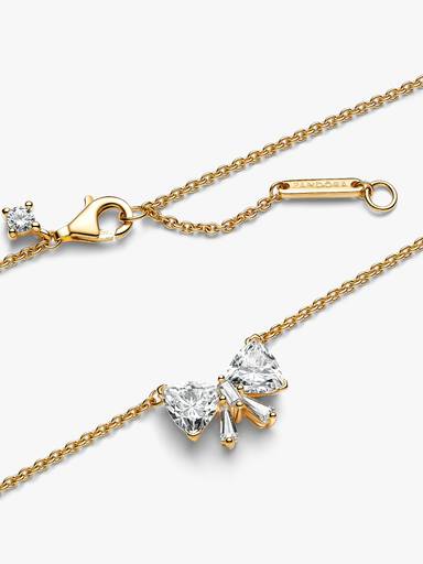 Collier Nœud Scintillant
