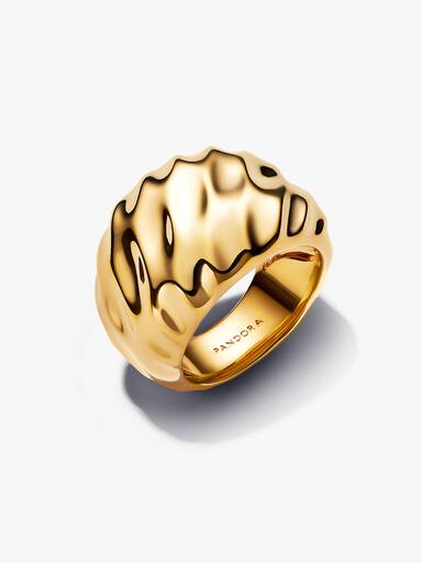 Bague Spectaculaire Ondulée
