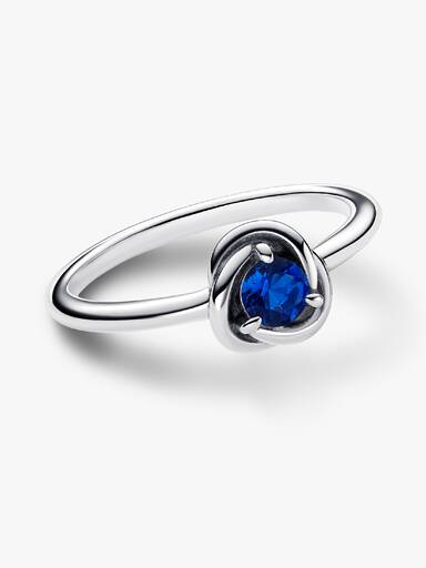 Bague Cercle Éternité Couleur de Naissance du Mois de Septembre