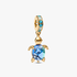 Charm Pendant Verre de Murano Tortue de Mer Charm Pendant Verre de Murano Tortue de Mer