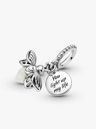 Charm Pendant Luciole Phosphorescente