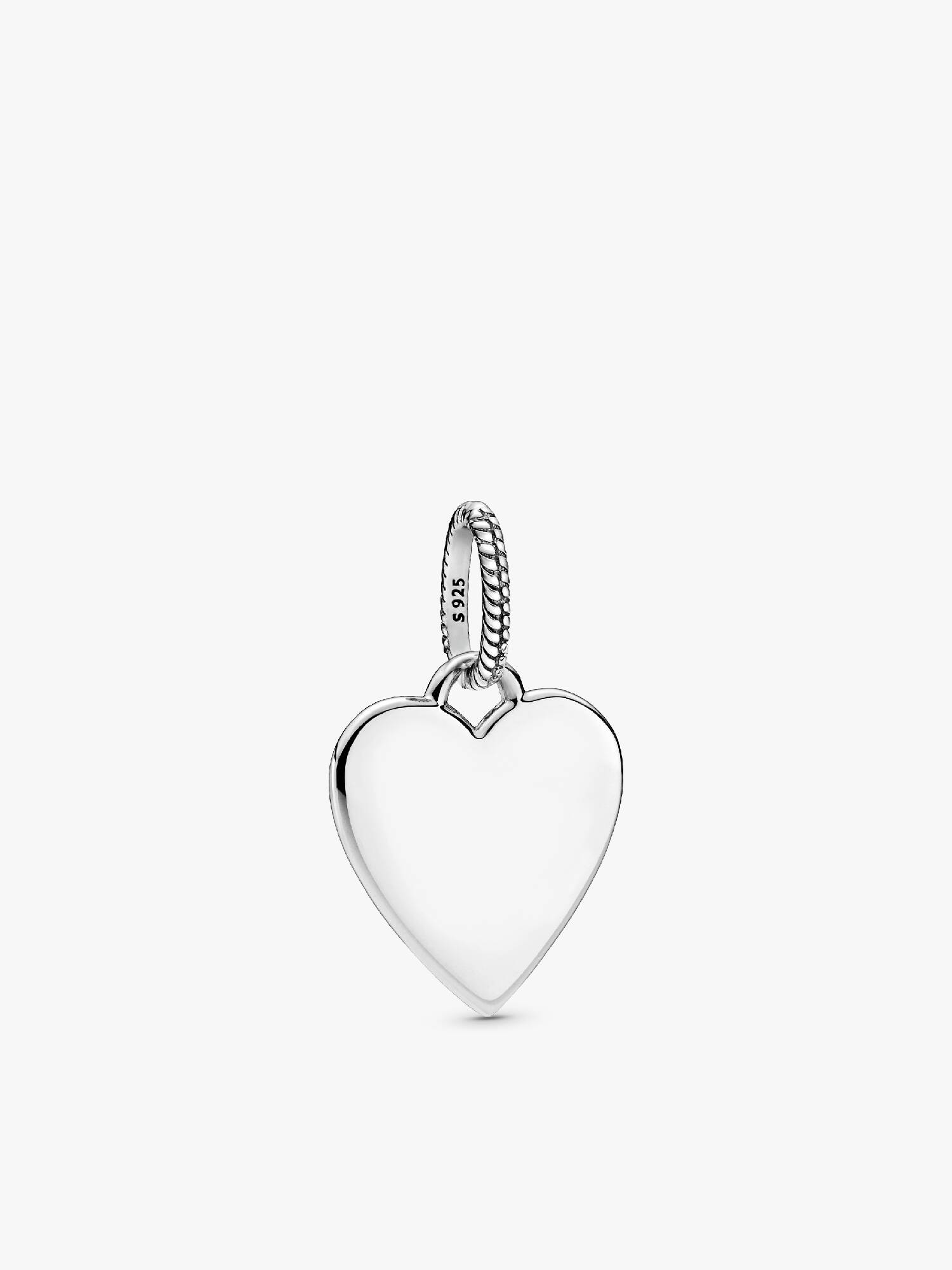Pendentif Étiquette Cœur Gravable