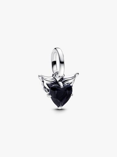 Mini Charm Pendant Cœur Ailé