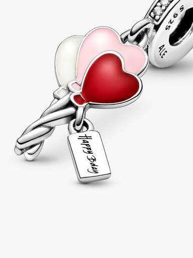 Charm Pendant Ballon Happy Bday (Joyeux anniversaire)