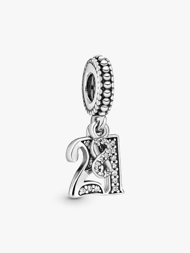 Charm Pendant 21ème Anniversaire