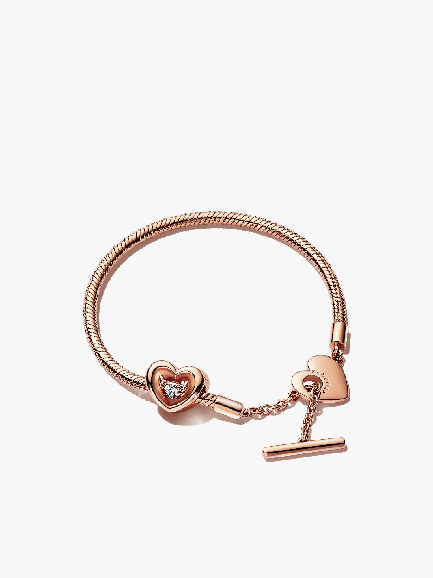 Coffret Cadeau Bracelet en forme de Cœur Pandora Moments