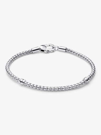 Bracelet Fermoir Clouté & Chaîne