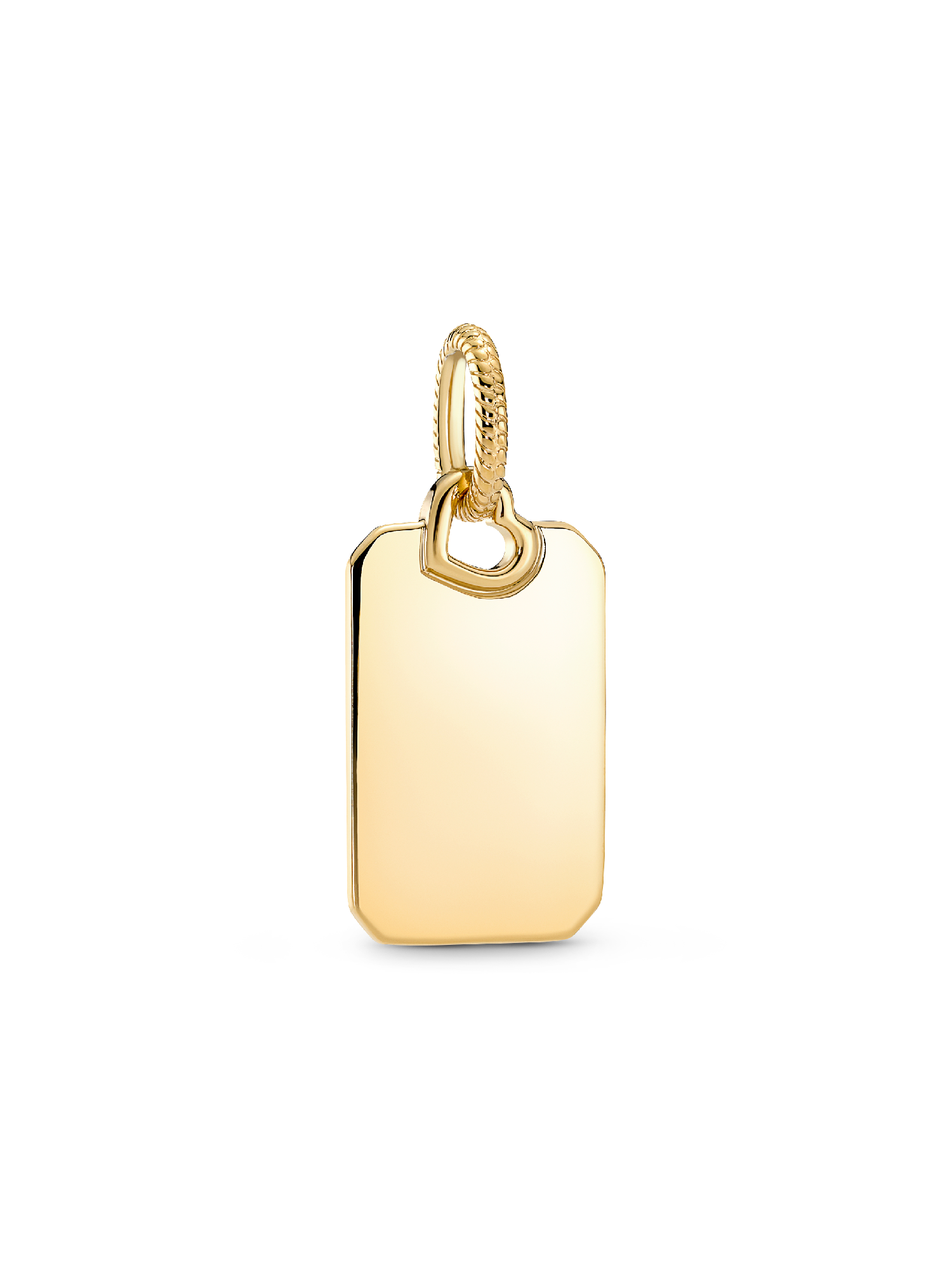 Pendentif Plaque Rectangulaire Gravable