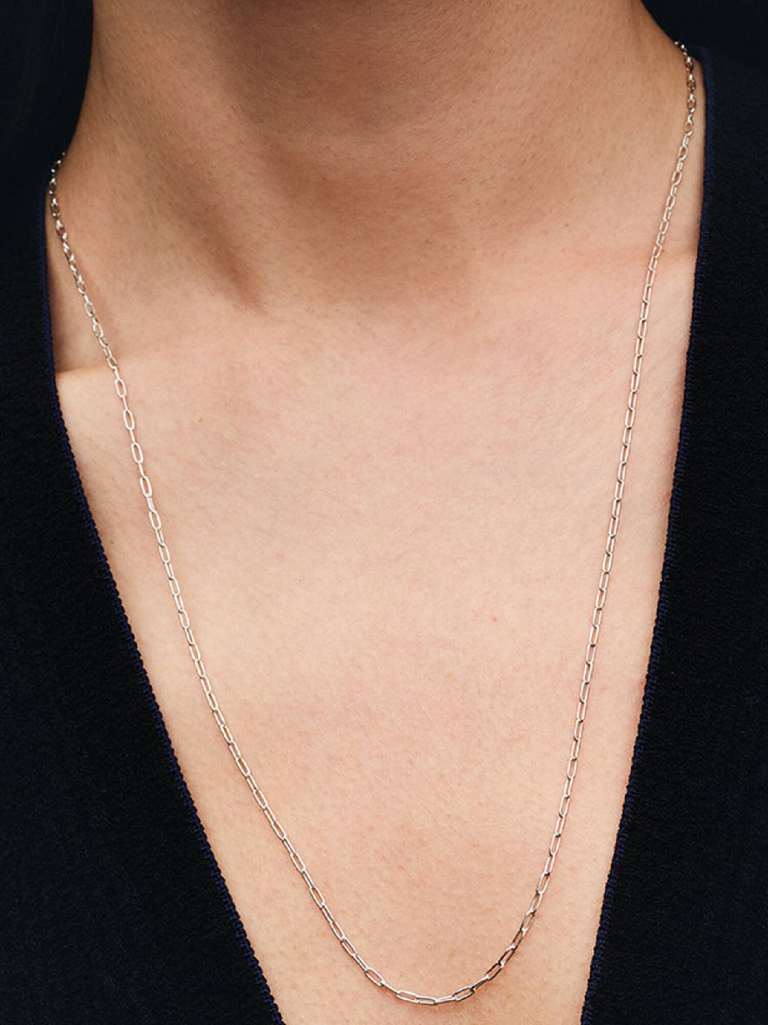 Collier Chaîne à Maillons Allongés