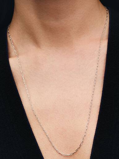 Collier Chaîne à Maillons Allongés