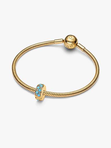 Charm Clip Bleu Azur