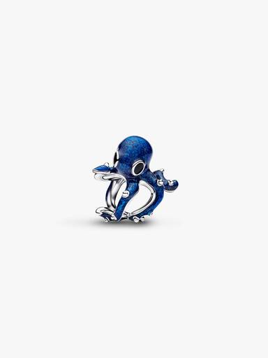 Charm Poulpe Bleu
