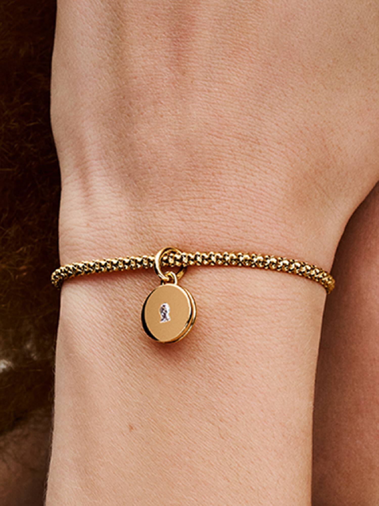 Charm Pendant Médaillon d’Amour Ouvrable & Gravable