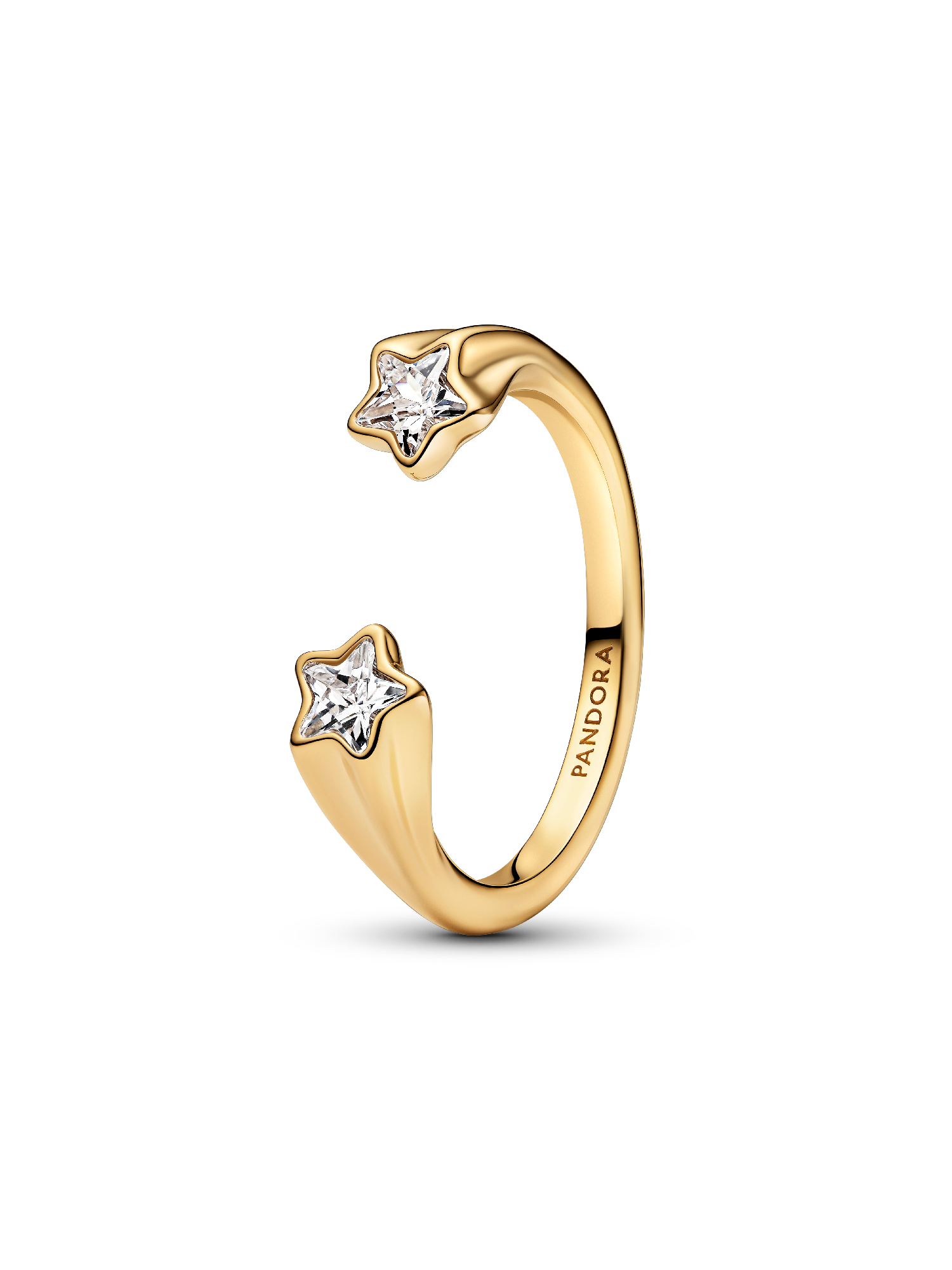 Bague Ouverte Étoiles Filantes