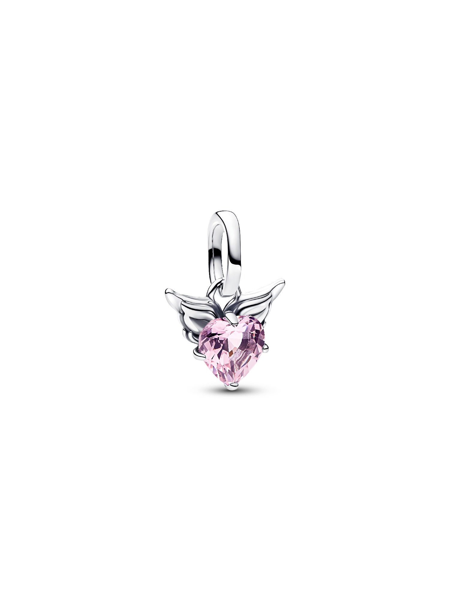 Mini Charm Pendant Cœur Ailé
