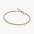 Bracelet Rivière Scintillant Doré Bracelet Rivière Scintillant Doré
