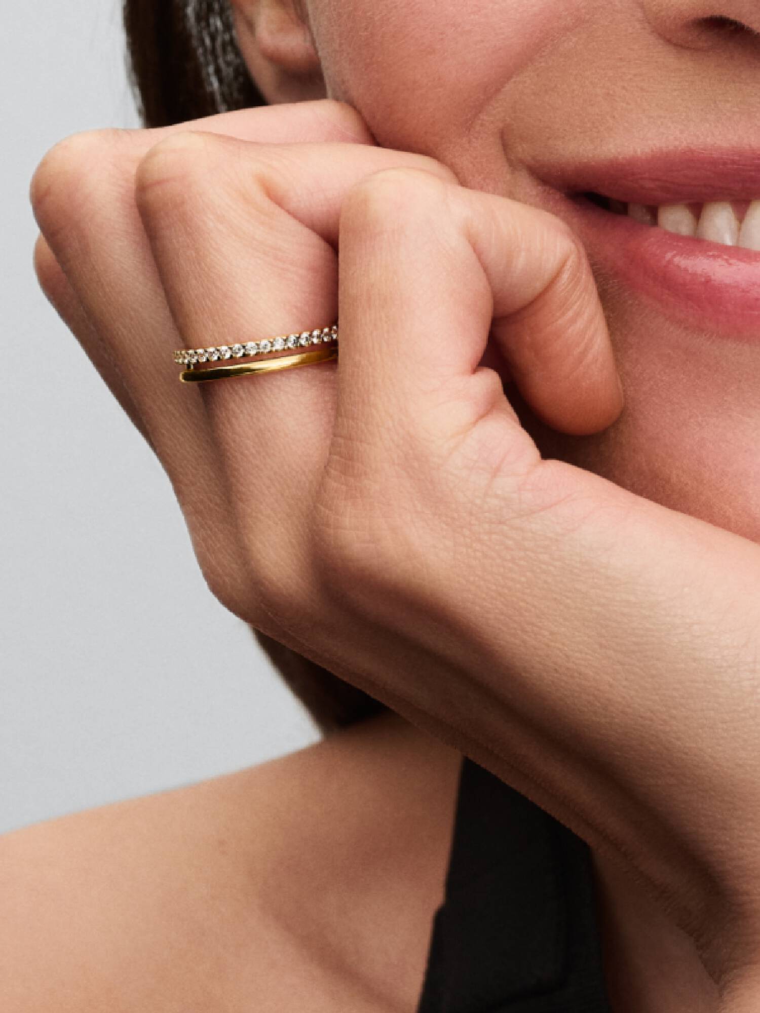 Bague Anneau Double
