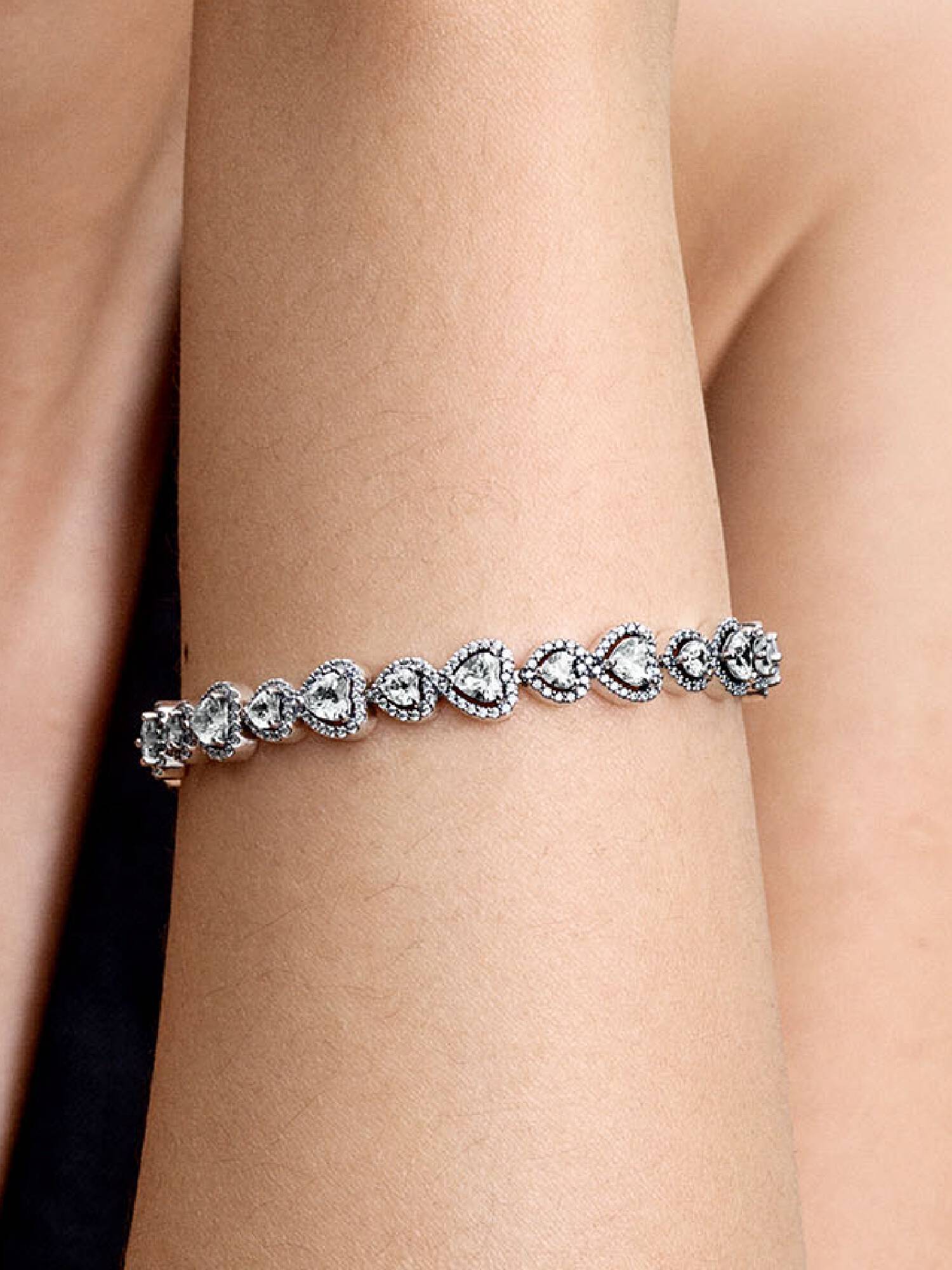 Bracelet Cœurs Halo