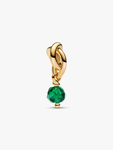 Charm Pendant Cercle Éternité Facetté Mai