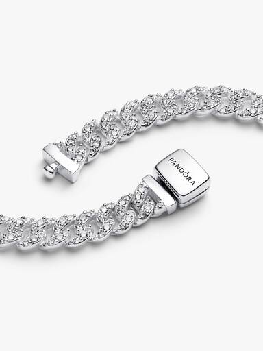 Collier Maille Cubaine Pavé