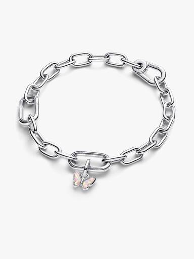 Mini Charm Pendant Papillon Rose