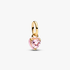 Mini Charm Pendant Cœur Chakra Rose Mini Charm Pendant Cœur Chakra Rose