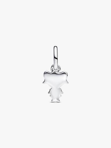 Charm Pendant Fille Heureuse