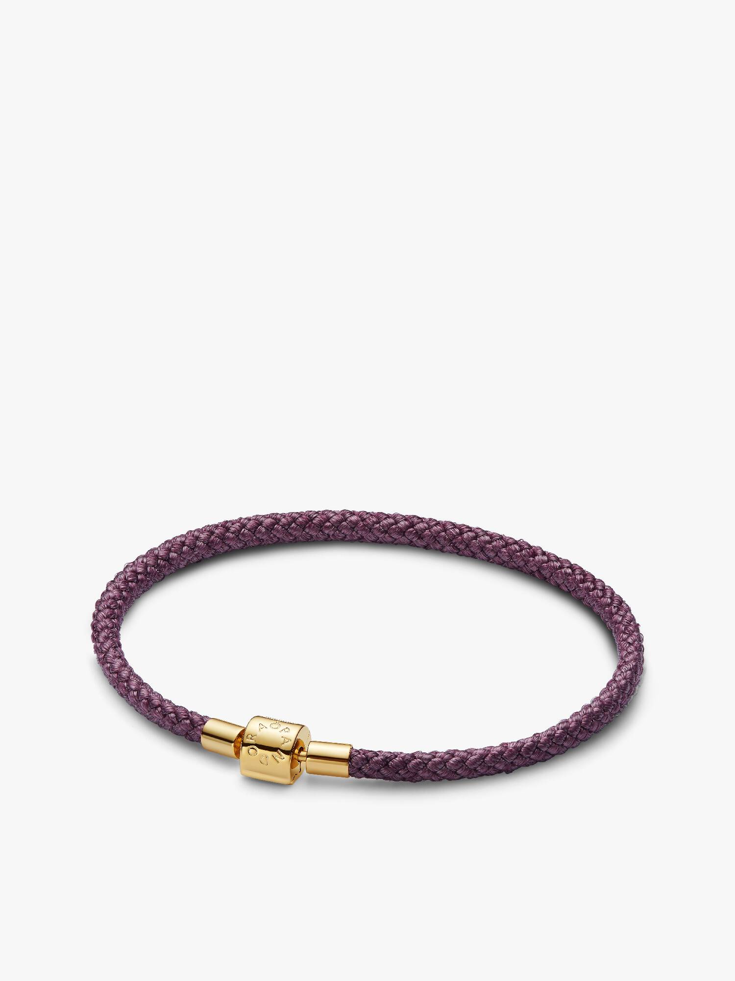 Bracelet Cordon Violet Scintillant