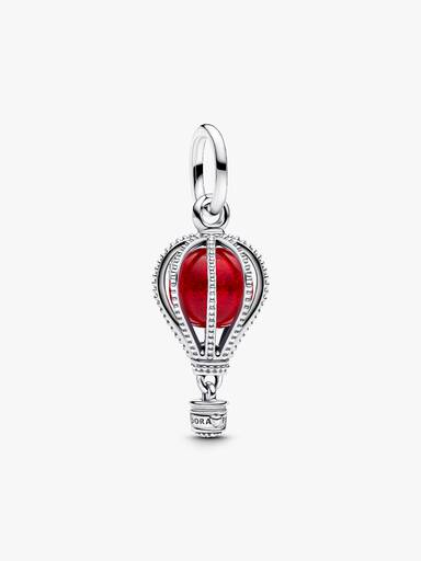 Charm Pendant en Verre de Murano Montgolfière