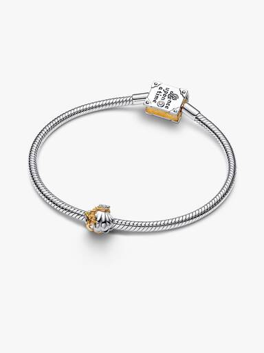 Charm Princesses Disney Coquillage d’Ariel et Diamant de Synthèse