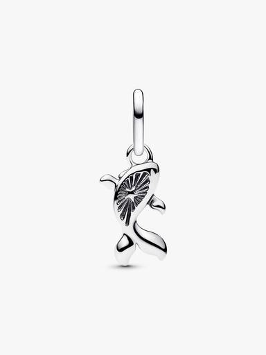 Mini Dangle Carpe Koï Verre de Murano Rouge