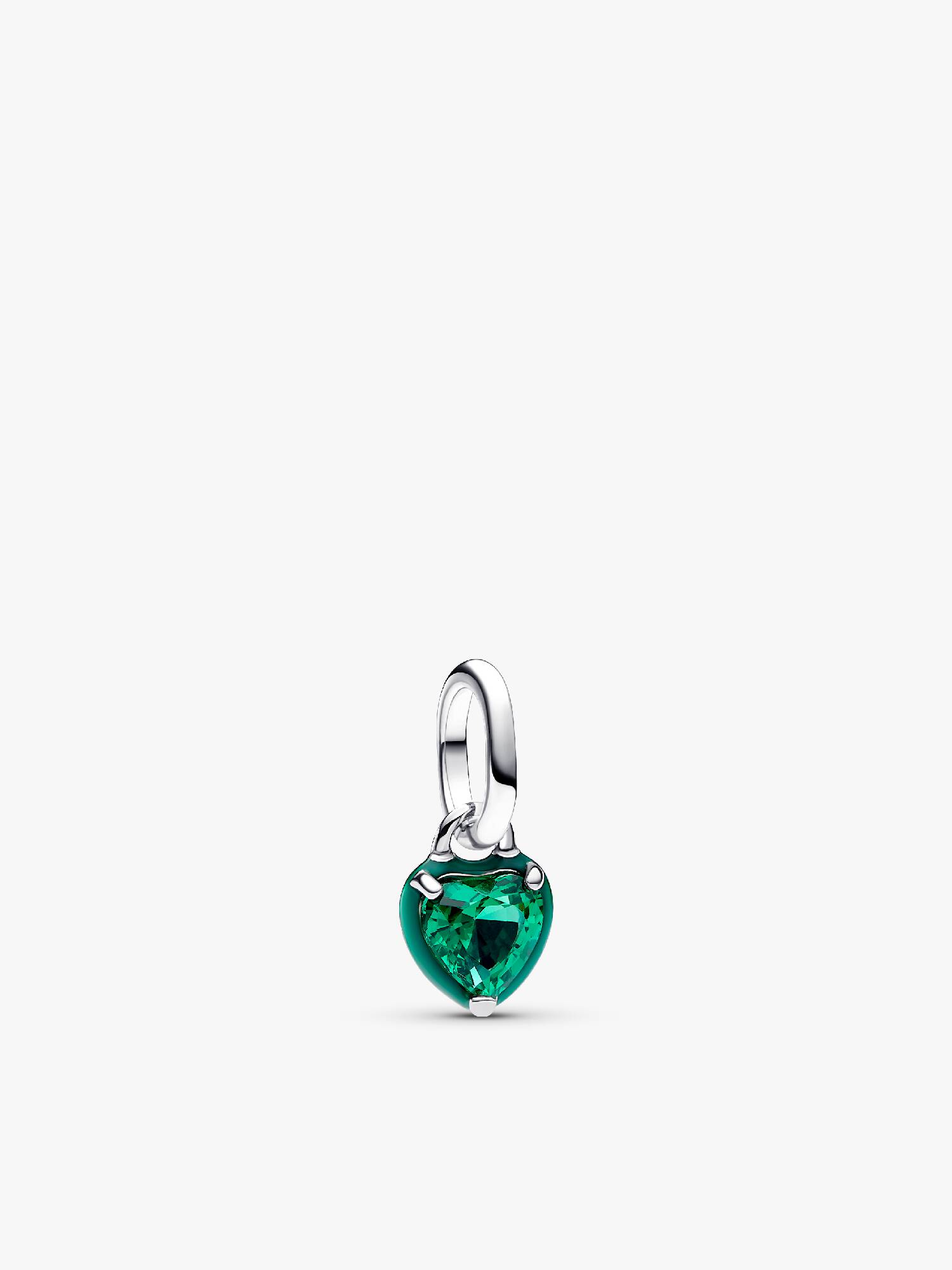 Mini Charm Pendant Cœur Chakra Vert