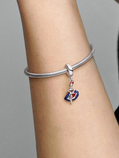 Charm Pendant Danseuse de French Cancan