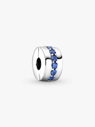 Charm Clip Éclat Bleu
