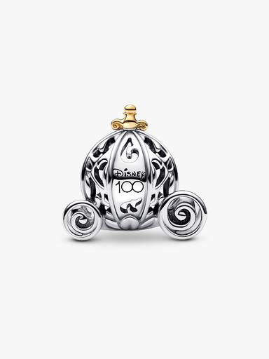 Charm Disney 100e anniversaire Carrosse Enchanté de Cendrillon avec diamant de synthèse