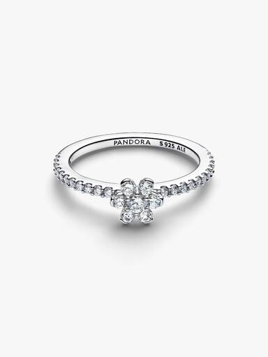 Bague Fleur Scintillante