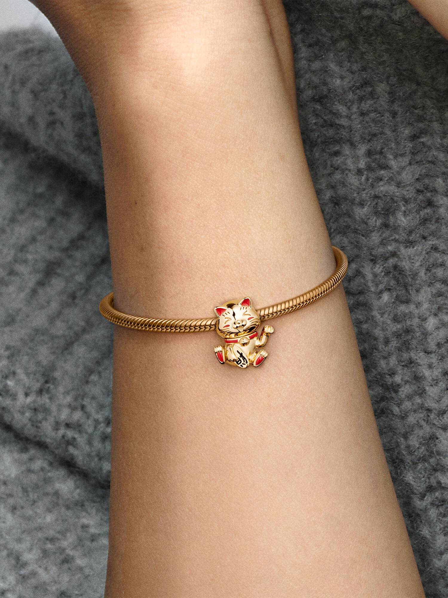 Charm Chat Porte-Bonheur Adorable