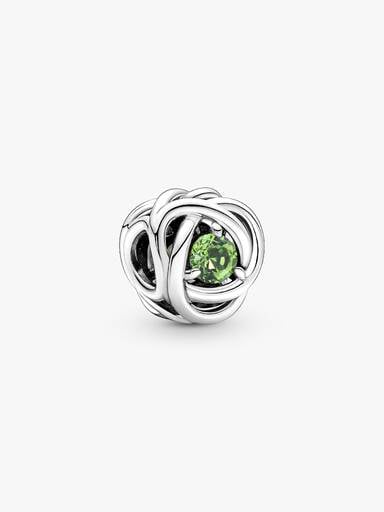 Charm Cercle Éternité Vert Printemps