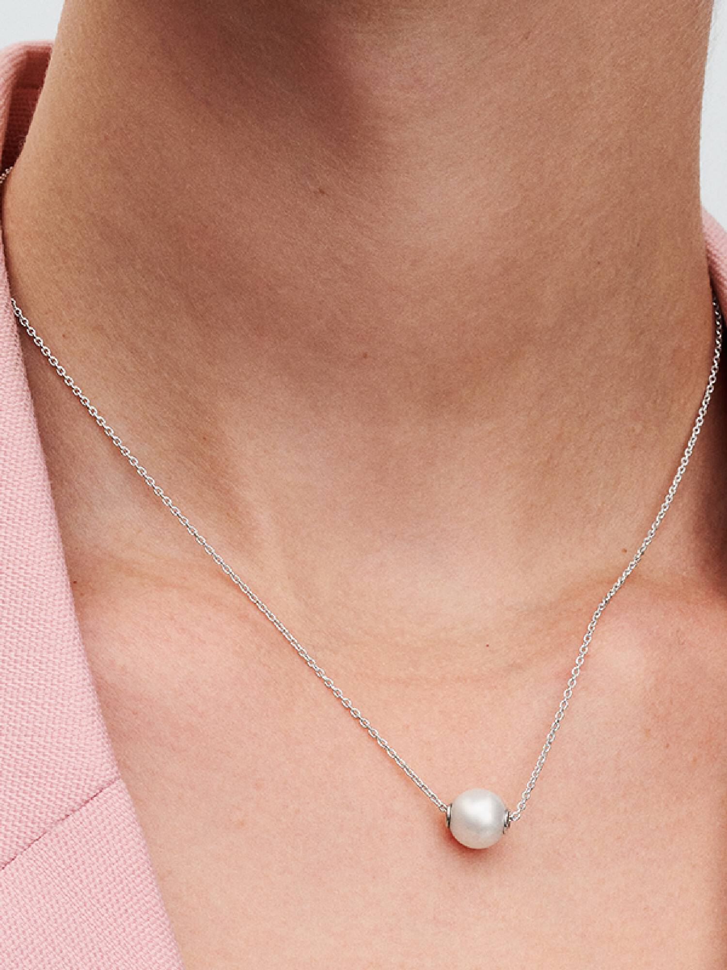 Collier Perle de Culture d'Eau Douce Traitée