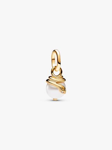 Mini Charm Pendant Nacré Serpent Pandora ME
